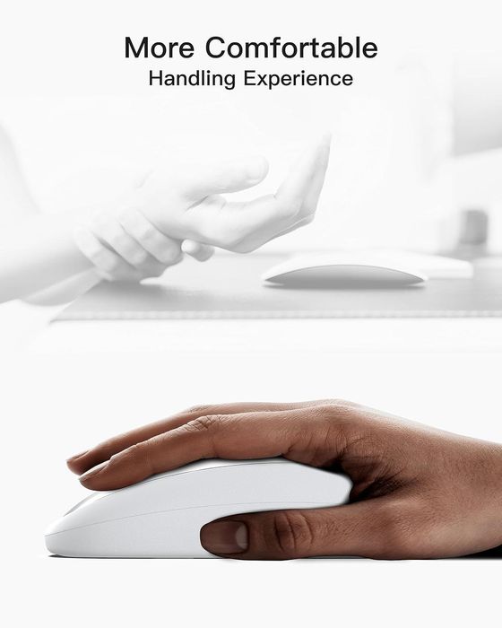 Ергономічний чохол з бездротовою зарядкою для Apple Magic Mouse