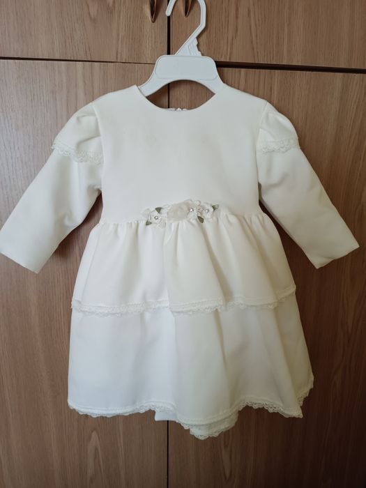 Komplet do chrztu dla dziewczynki