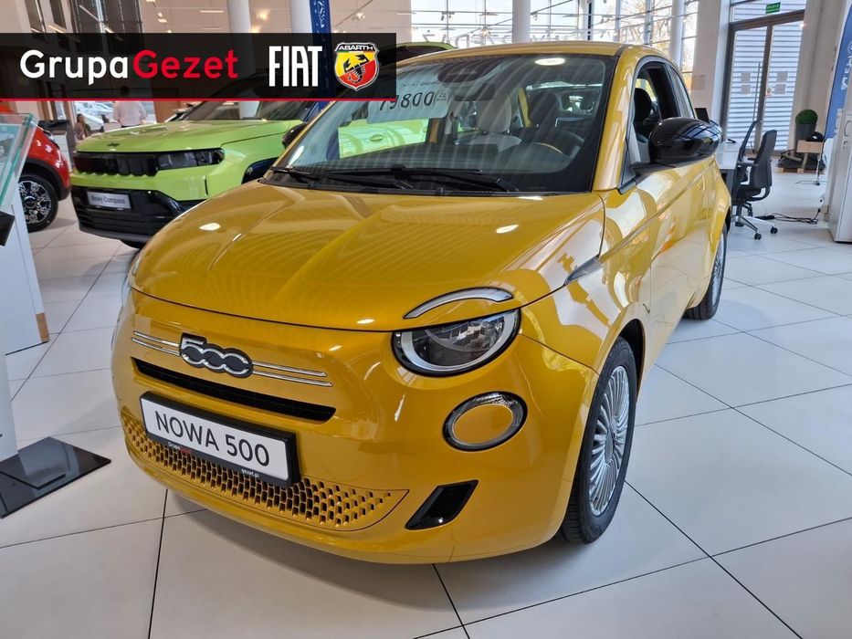 Fiat 500 ICON 1.0 65KM Zółty Gold do 8 lat gwarancji