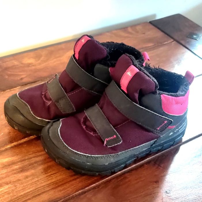 Buty ocieplane trekingowe śniegowce Quechua