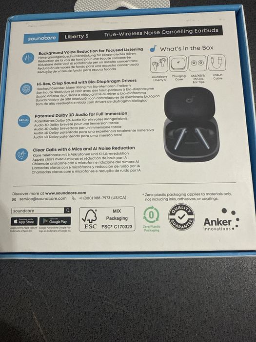 słuchawki bezprzewodowe Soundcore Liberty 5