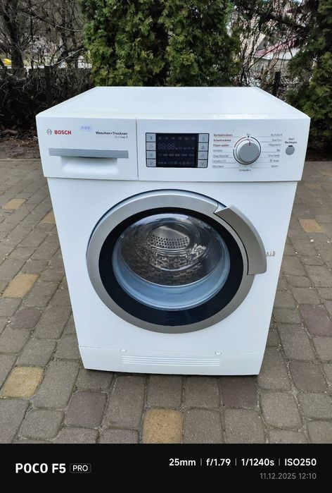 Пральна стиральная машина з сушкою Bosch 7/4 kg