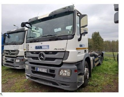 Mercedes-Benz 2541 Acrtos BlueTec 5 11946ccm - 408  Mercedes-Benz Actros 2541/ RZE81176 / Hakowiec Meiller / 6x2 / 2012