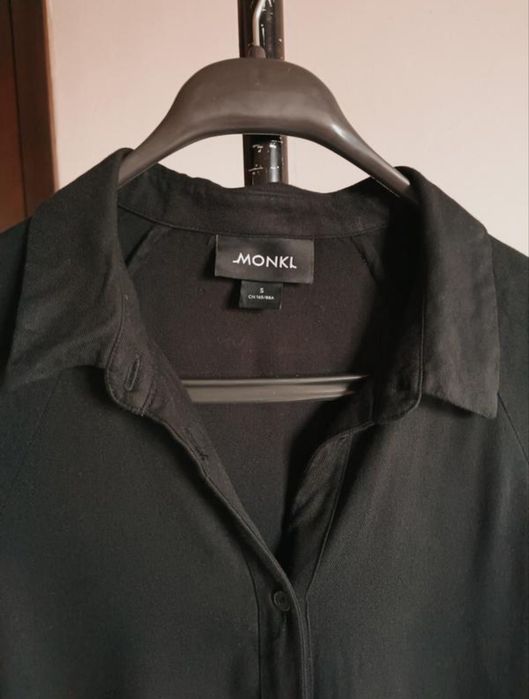Чорна сукня-сорочка а-силуету, Monki
