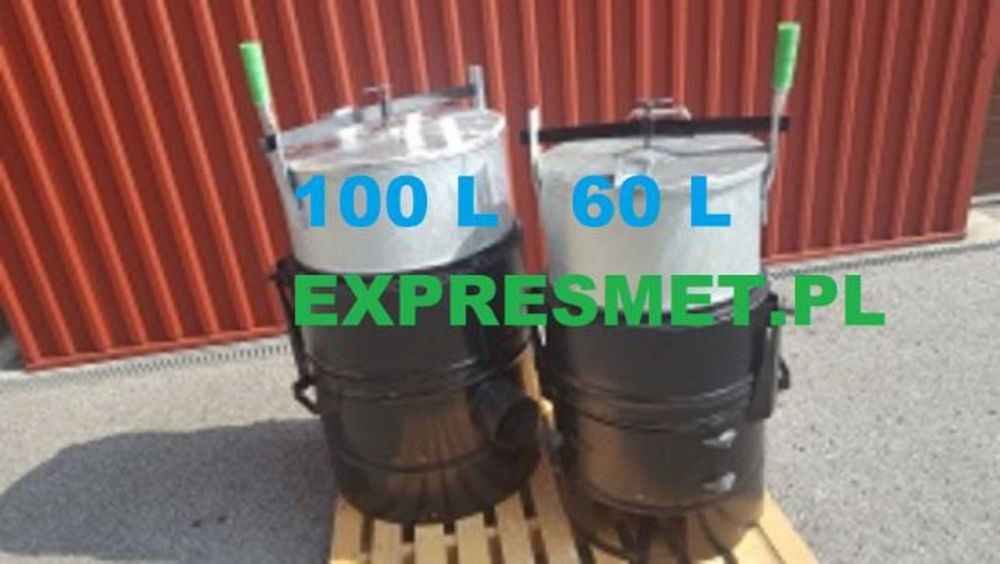 Parnik ocynkowany 160L Parownik XXL ! Wysyłka cała Polska!
