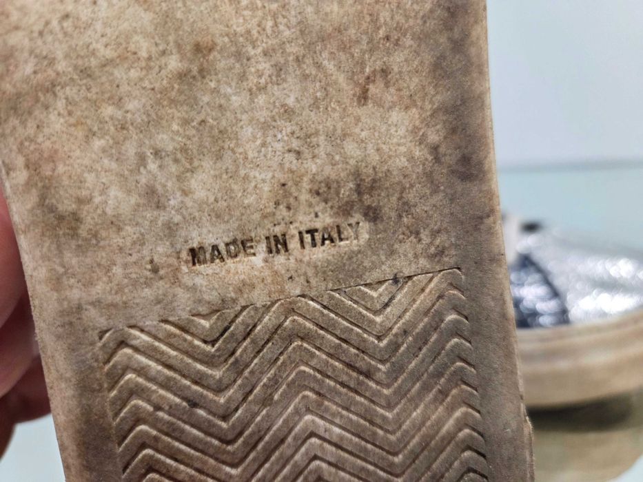 Włoskie siateczkowe trampki r.43 28 cm