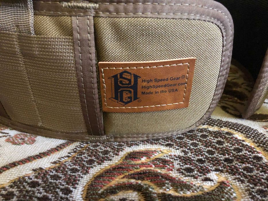 Тактичний ремінь High Speed Gear Sure Grip Padded Belt - Slotted