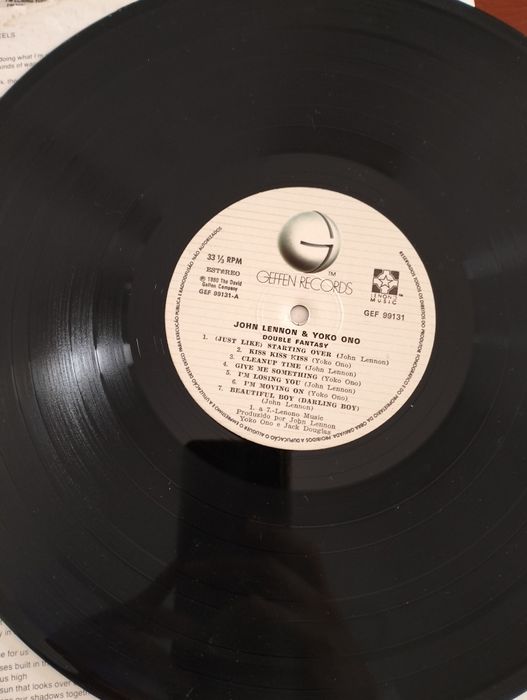 Disco de vinil LP John Lennon & Yoko Ono