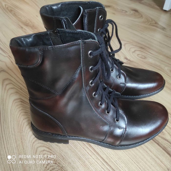 Buty skórzane 38