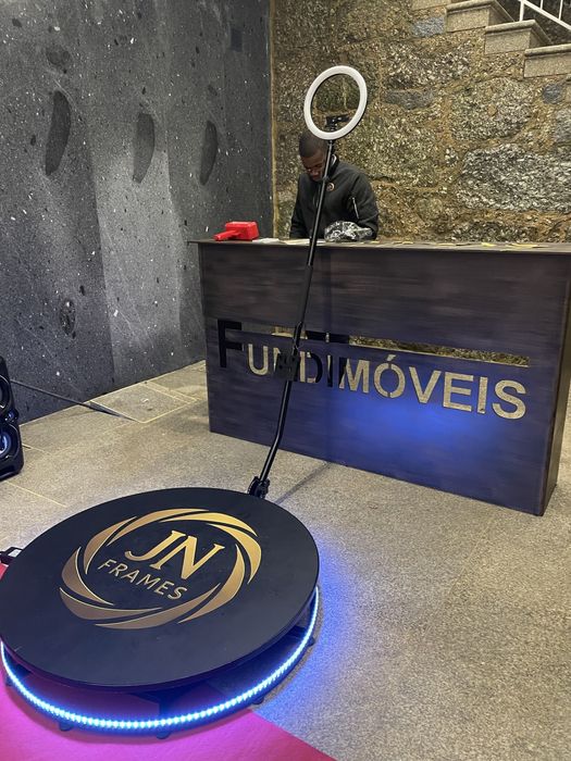 Aluger de plataforma Videobooth 360°