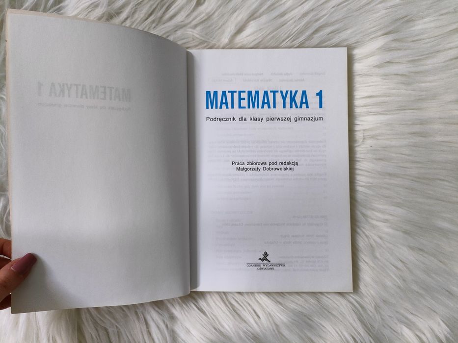 Matematyka 1 podręcznik dla gimnazjum