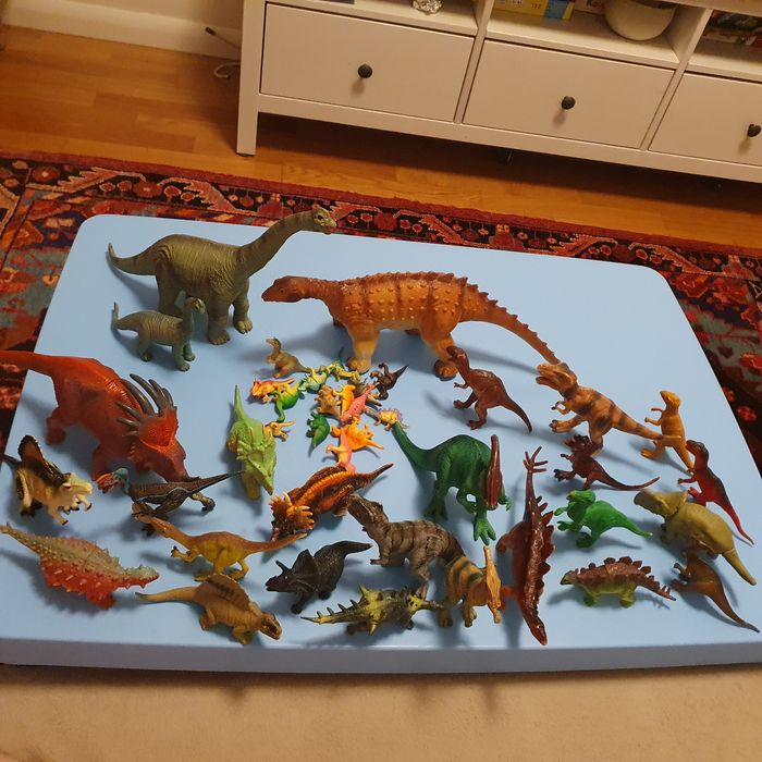 Kolekcja dinozaurów