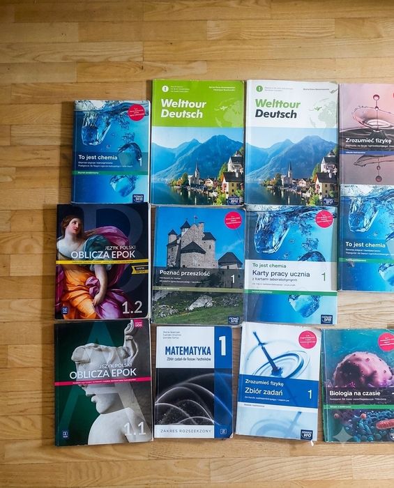 Podręczniki do szkoły średniej. Klasa 1 i 2