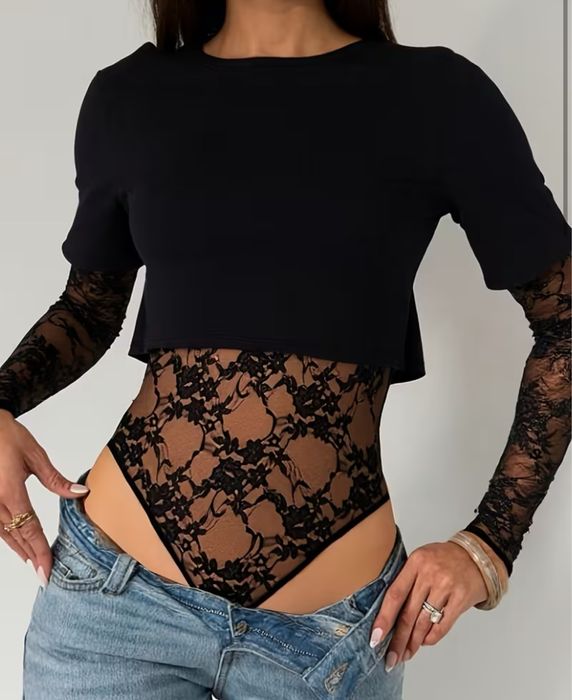 Боді з кружева і футболка кружевне боді комплект боді і футболка