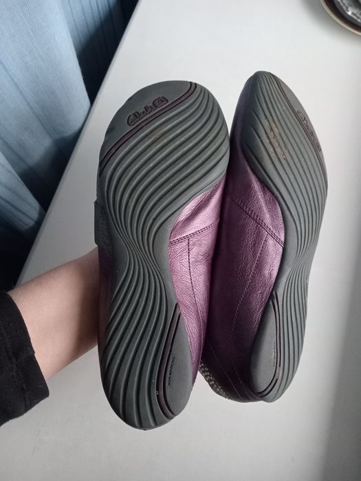 Clarks лодочки балетки шкіряні