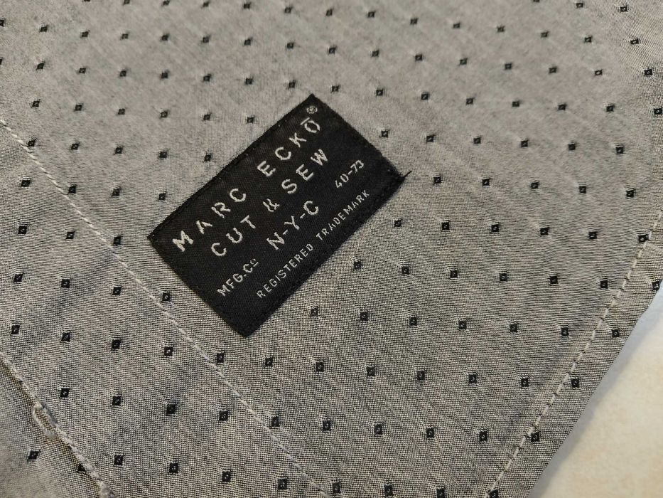MARC ECKO USA - NOWA! z LOGO Markowa Koszula Męska rozmiar S