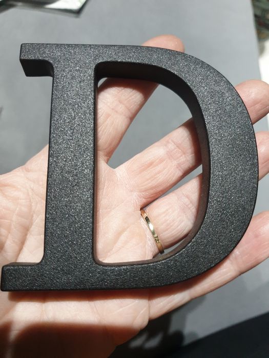 Litery elewacyjne 9 cm, oznaczenie posesji, na dom