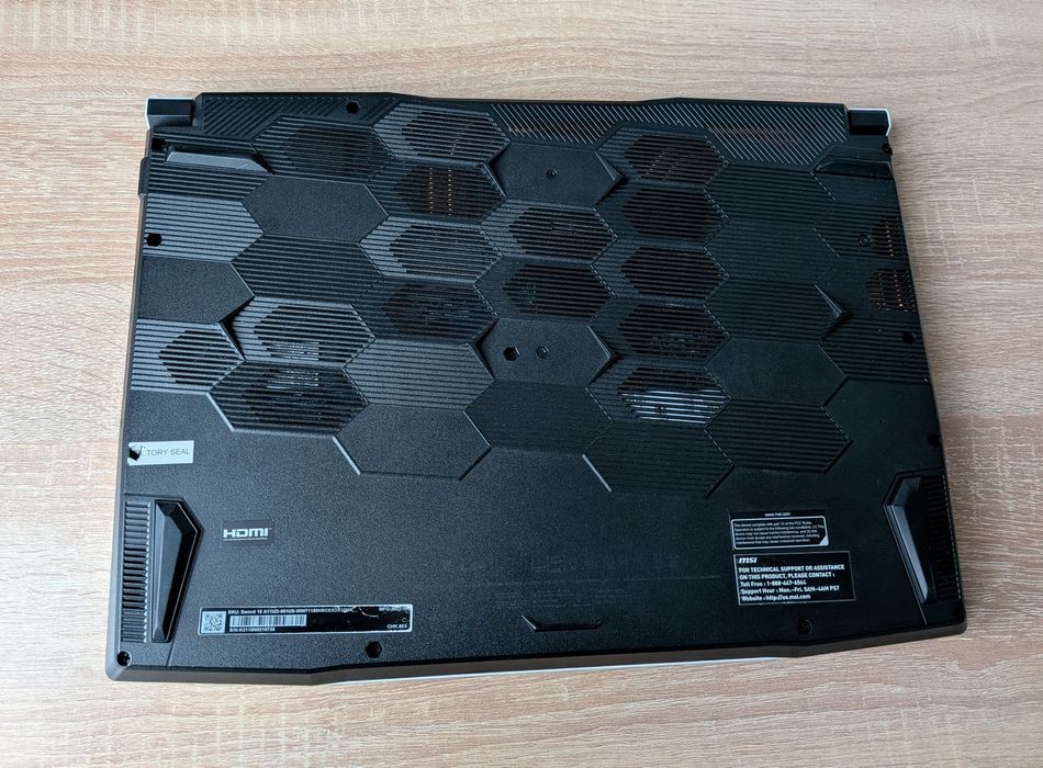 Ігровий MSI Sword 15 A11UD/ 15.6"/ i7-11800H/32GB/RTX 3050Ti/512SSD