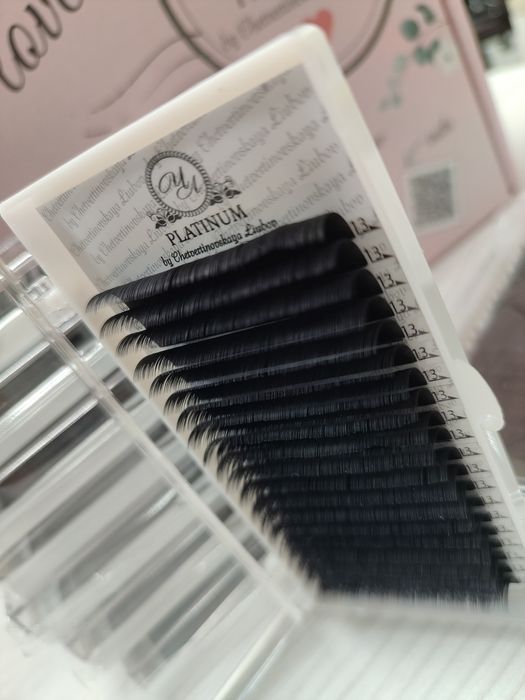 Вії для нарощування platinum 10 упаковок