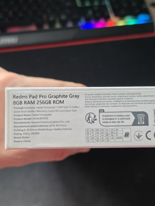 Redmi pad pro 8/256
