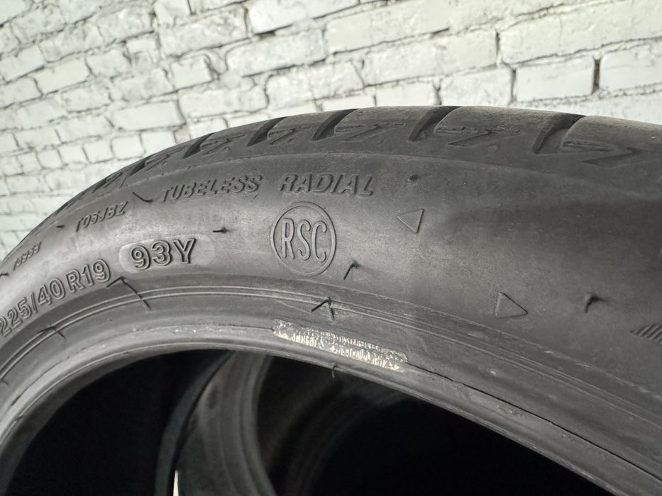 Літні шини Bridgestone 225/40 R19 резина RunFlatt