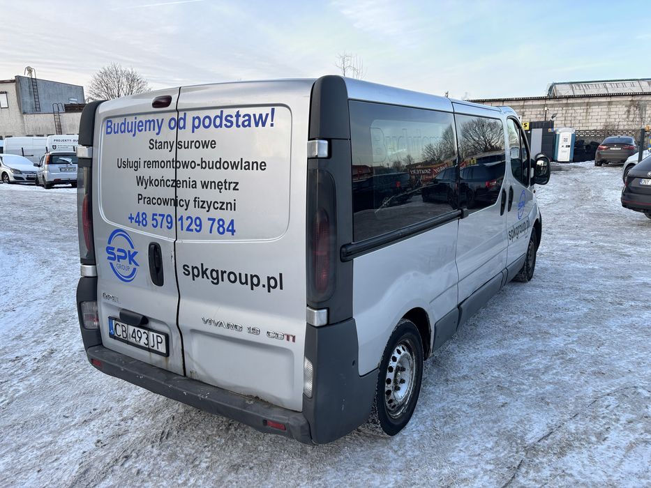 Opel vivaro 1.9 diesel 9 osobowy