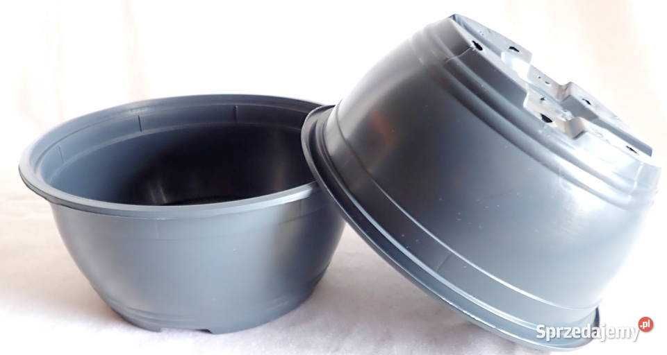 Miski na chryzantemy 20cm 2,2 L Misy chryzantemówki antracyt