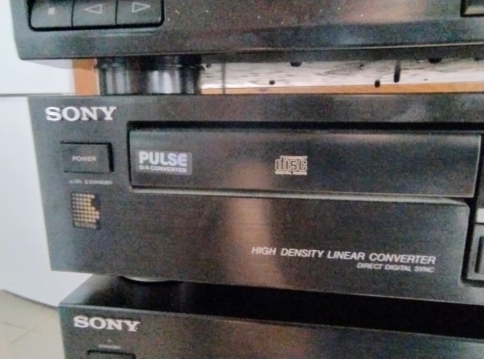 Sony wieża 3 elementy