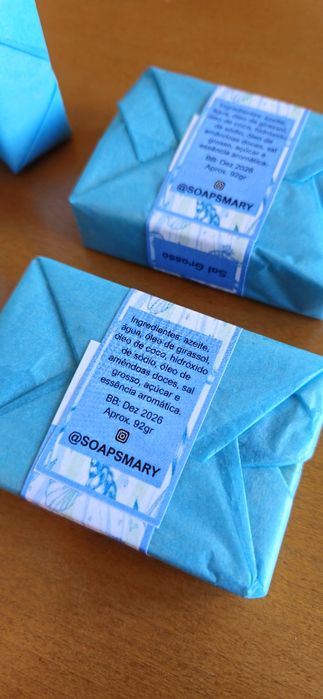 Sabonete Artesanal/Natural de Sal Grosso Mary Soaps