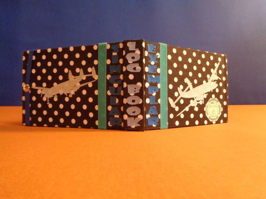 LogBook de Comissários de Bordo. A6 Costura Clássica. Portes Inclusos.