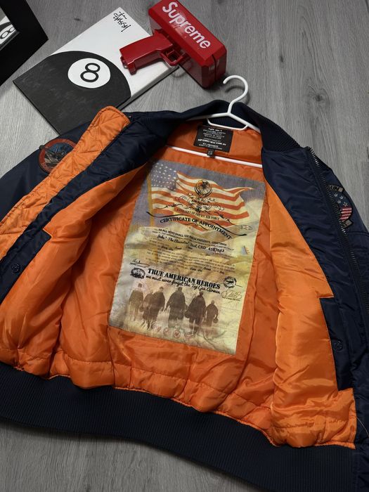 Куртка Top Gun бомбер пілот, нейлон