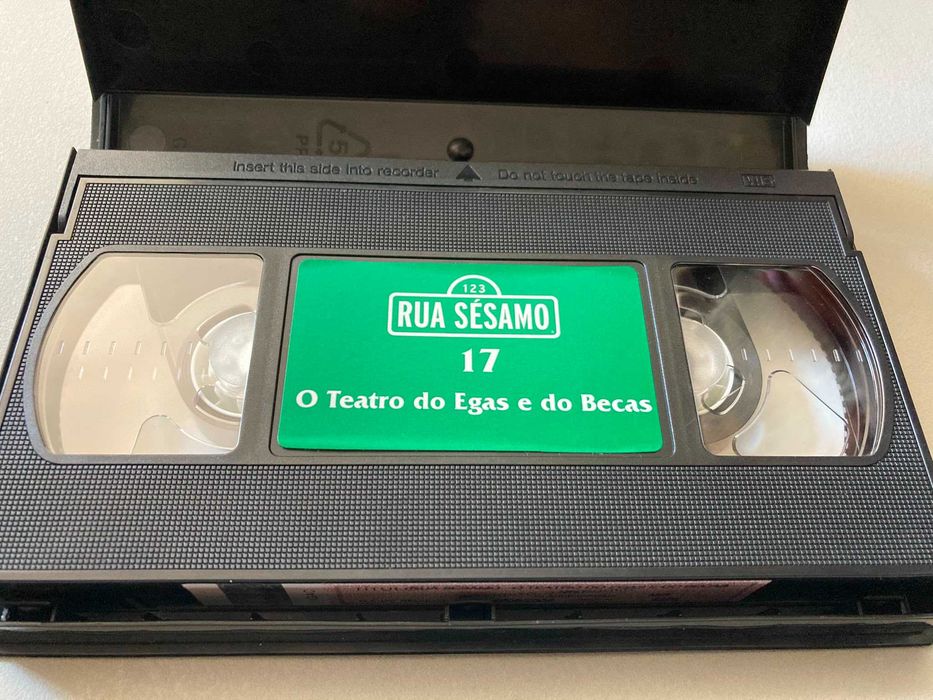 [VHS] Rua Sésamo: O Teatro do Egas e do Becas (não testado)