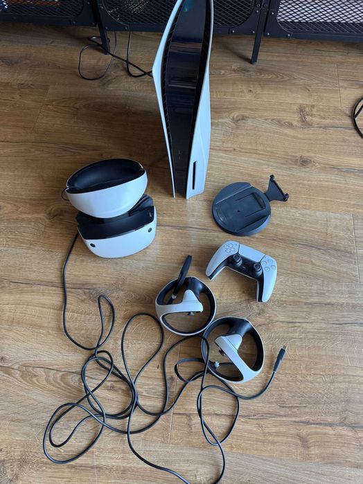 Playstation 5 FAT PS5 Napęd  + Playstation VR2 PS VR2 + Gry