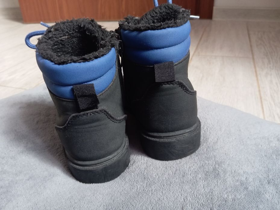 Ocieplane buty chłopięce