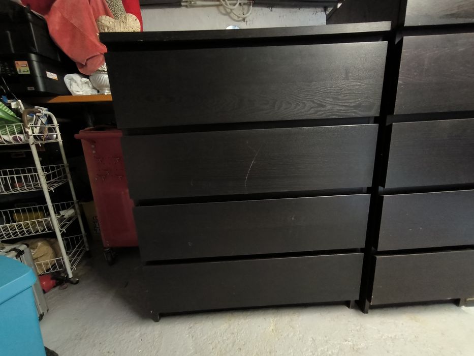 Cómodas e estante IKEA