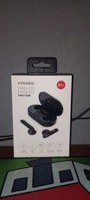 Słuchawki bezprzewodowe Wireless Earbuds TWS750K