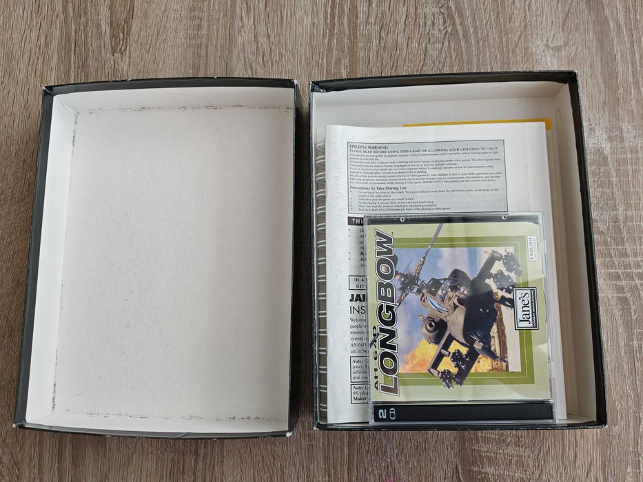 Jane’s AH-64D Longbow – PC CD-ROM Classics – EA - STAN BDB