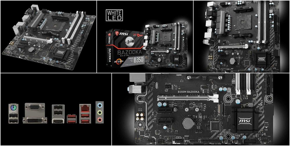PC GAMING COMPLETO - Ryzen 2200g - MSI B350m Bazooka - DDR4 - Seasonic