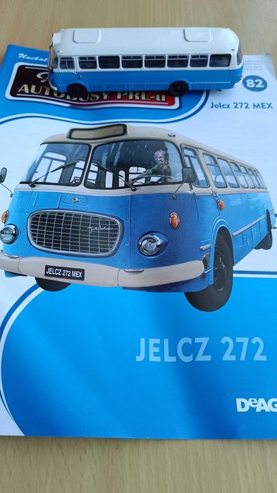 JELCZ 272 MEX - 1:72 Kultowe Autobusy PRL-u