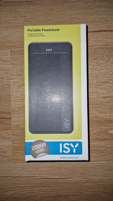 Powerbank ISY 20000 mAh nowy