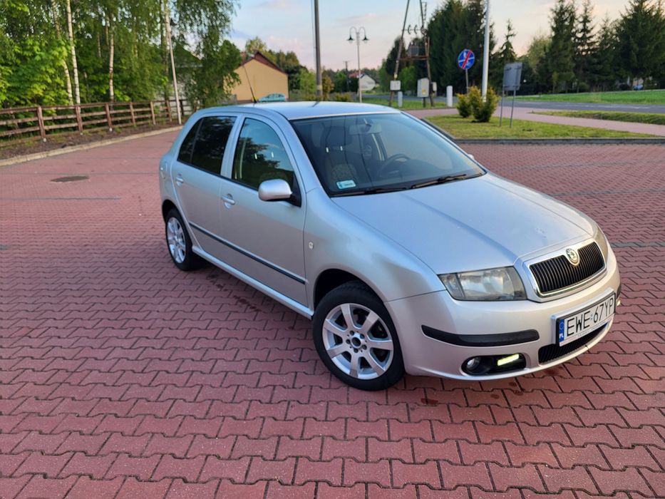Skoda Fabia 1.4 cała w oryginale bez rdzy.