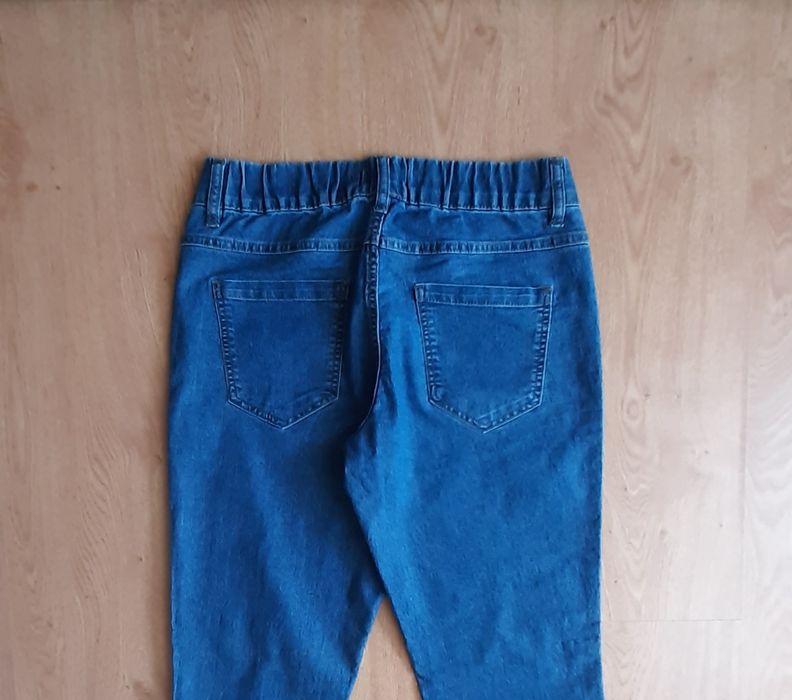 Joggery spodnie jeansy damskie