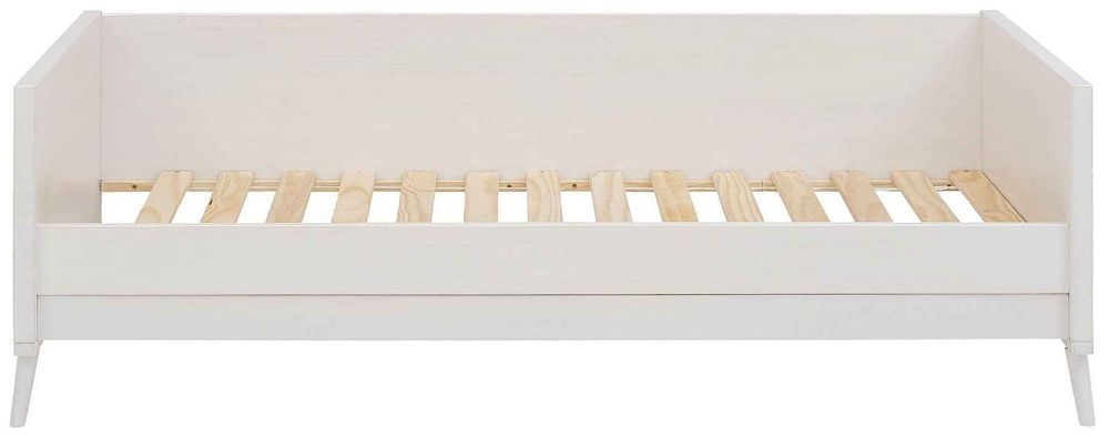 Łóżko drewno sosnowe białe