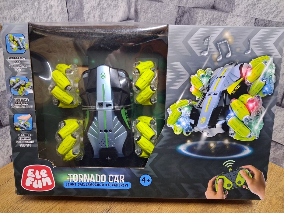 ELEFUN Samochód Kaskaderski TORNADO CAR – Zdalnie Sterowany / Pilot