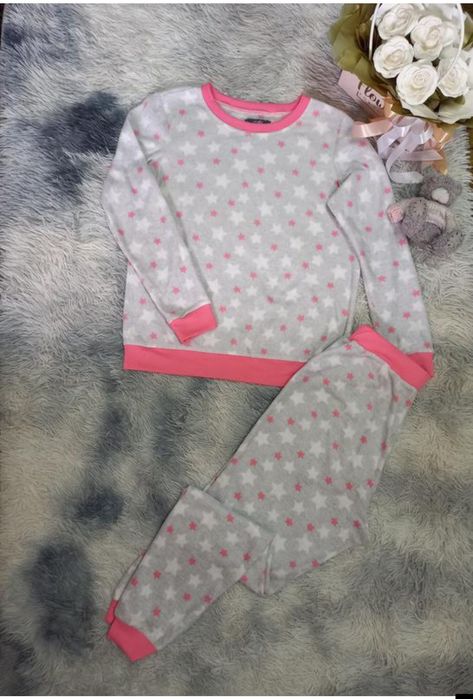 Флісова піжама пижама дівчинці на 9-10 р