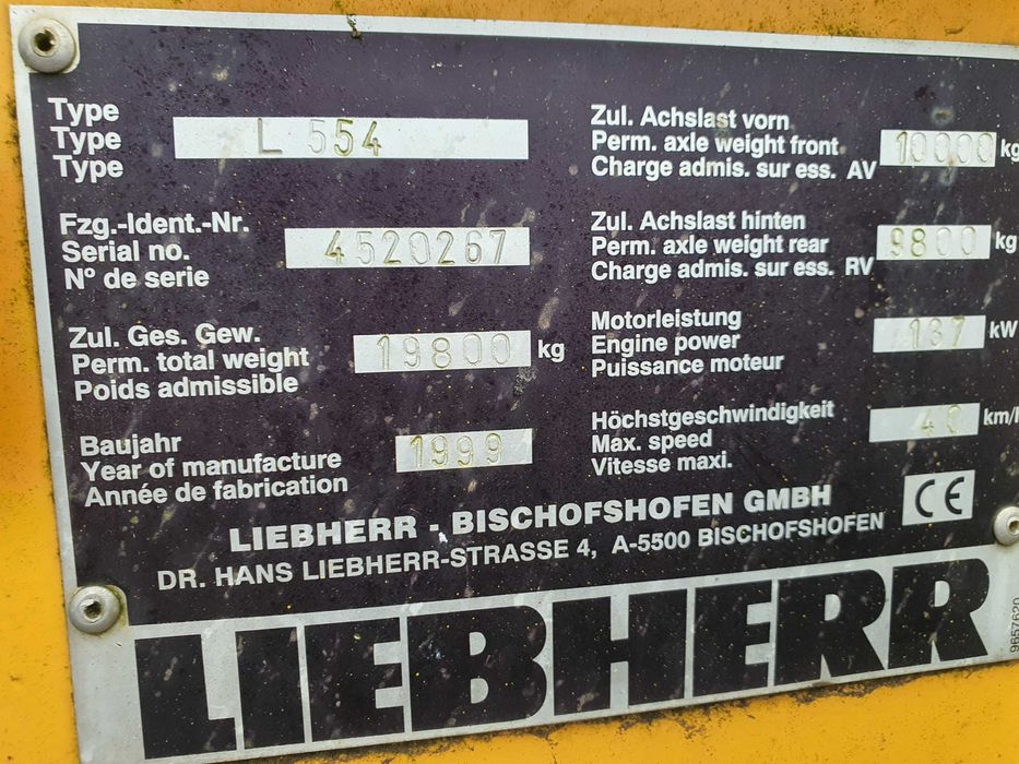 Ładowarka Liebherr L 544