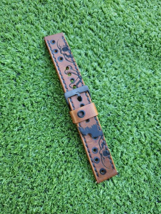 Pasek do zegarka szerokość 22 mm,skóra naturalna