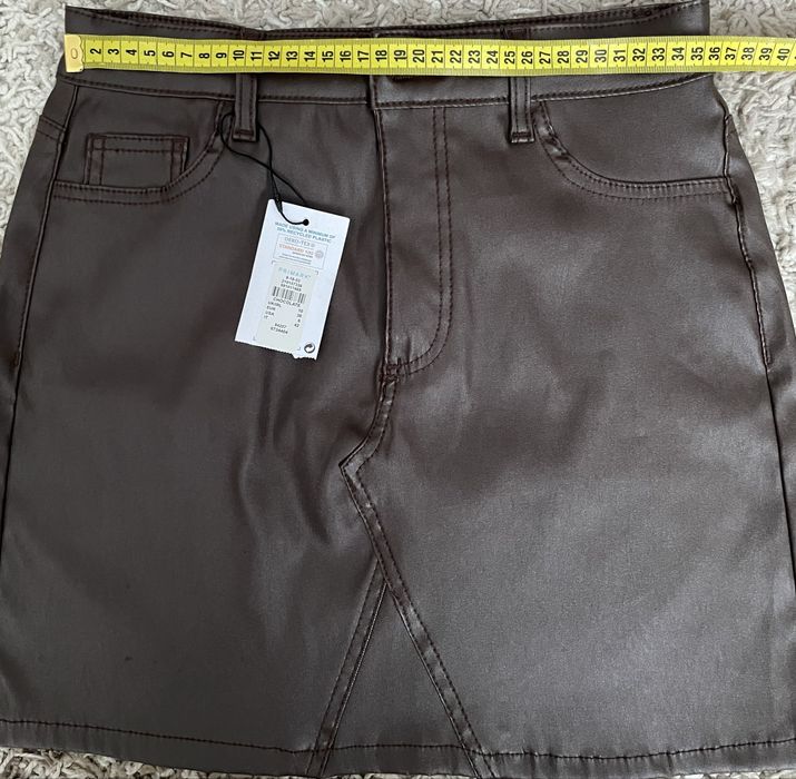 Шоколадна спідниця Primark нова
