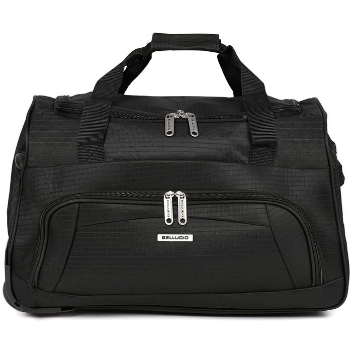 Mała torba podróżna na kółkach Bellugio czarna