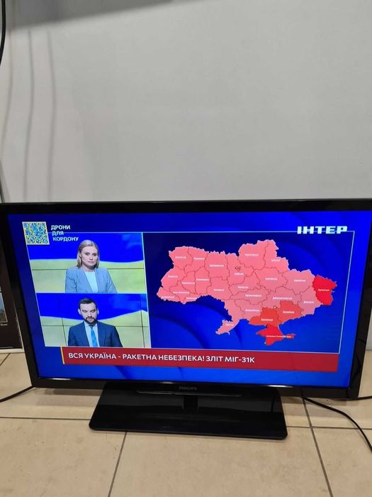 Телевізор PHILIPS 32PFL4007K/12 32  смарт